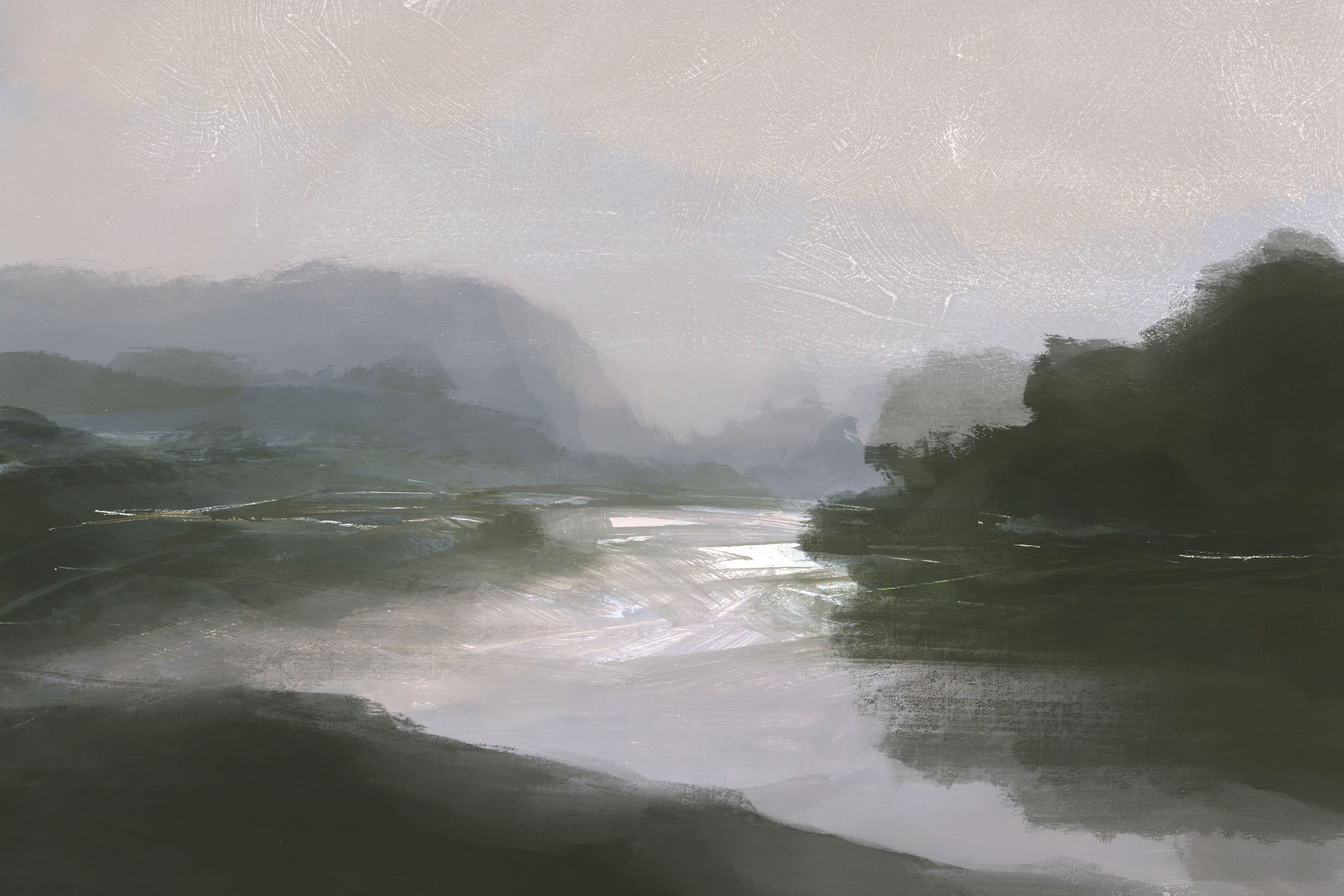 Tranquillitas by Dan Hobday on GIANT ART - nature and landscapes landscape