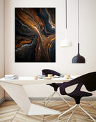 Golden Tones In Dark Stone by Alpenglow Workshop on GIANT ART - abstract abstract art