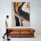 Textured Earth In Black and Gold by Alpenglow Workshop on GIANT ART - aesthetic abstract aesthetic
