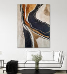 Textured Earth In Black and Gold by Alpenglow Workshop on GIANT ART - aesthetic abstract aesthetic