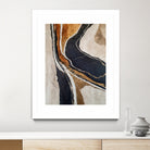 Textured Earth In Black and Gold by Alpenglow Workshop on GIANT ART - aesthetic abstract aesthetic