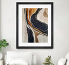 Textured Earth In Black and Gold by Alpenglow Workshop on GIANT ART - aesthetic abstract aesthetic