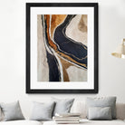 Textured Earth In Black and Gold by Alpenglow Workshop on GIANT ART - aesthetic abstract aesthetic