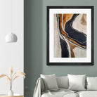 Textured Earth In Black and Gold by Alpenglow Workshop on GIANT ART - aesthetic abstract aesthetic