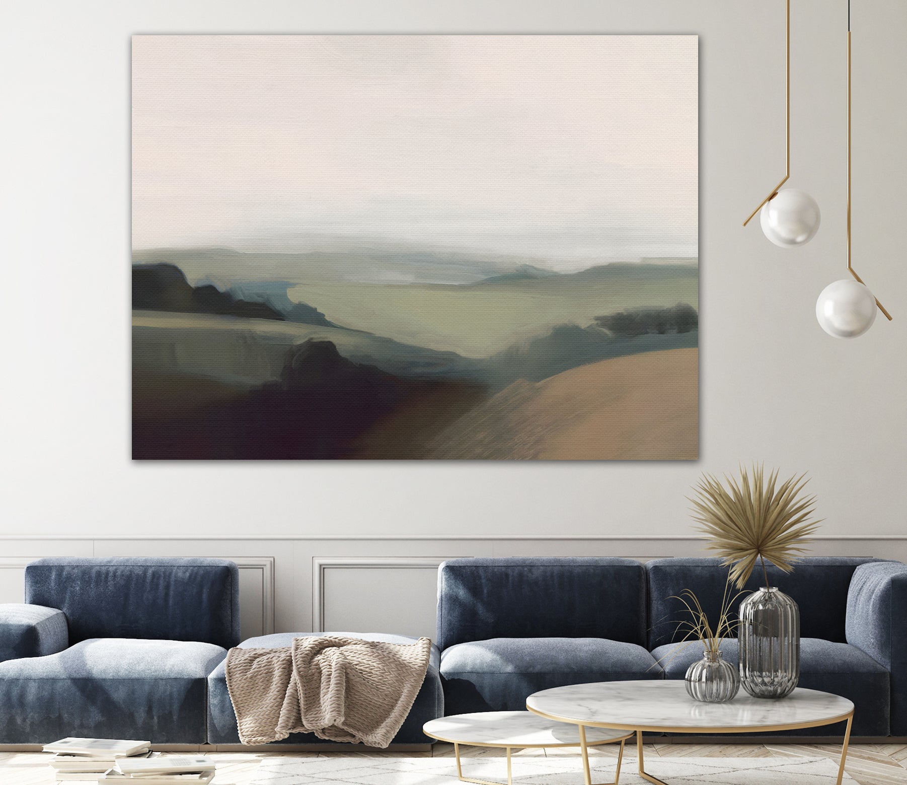 Abstract Landscape 02 by Roseanne Kenny on GIANT ART - abstract sky