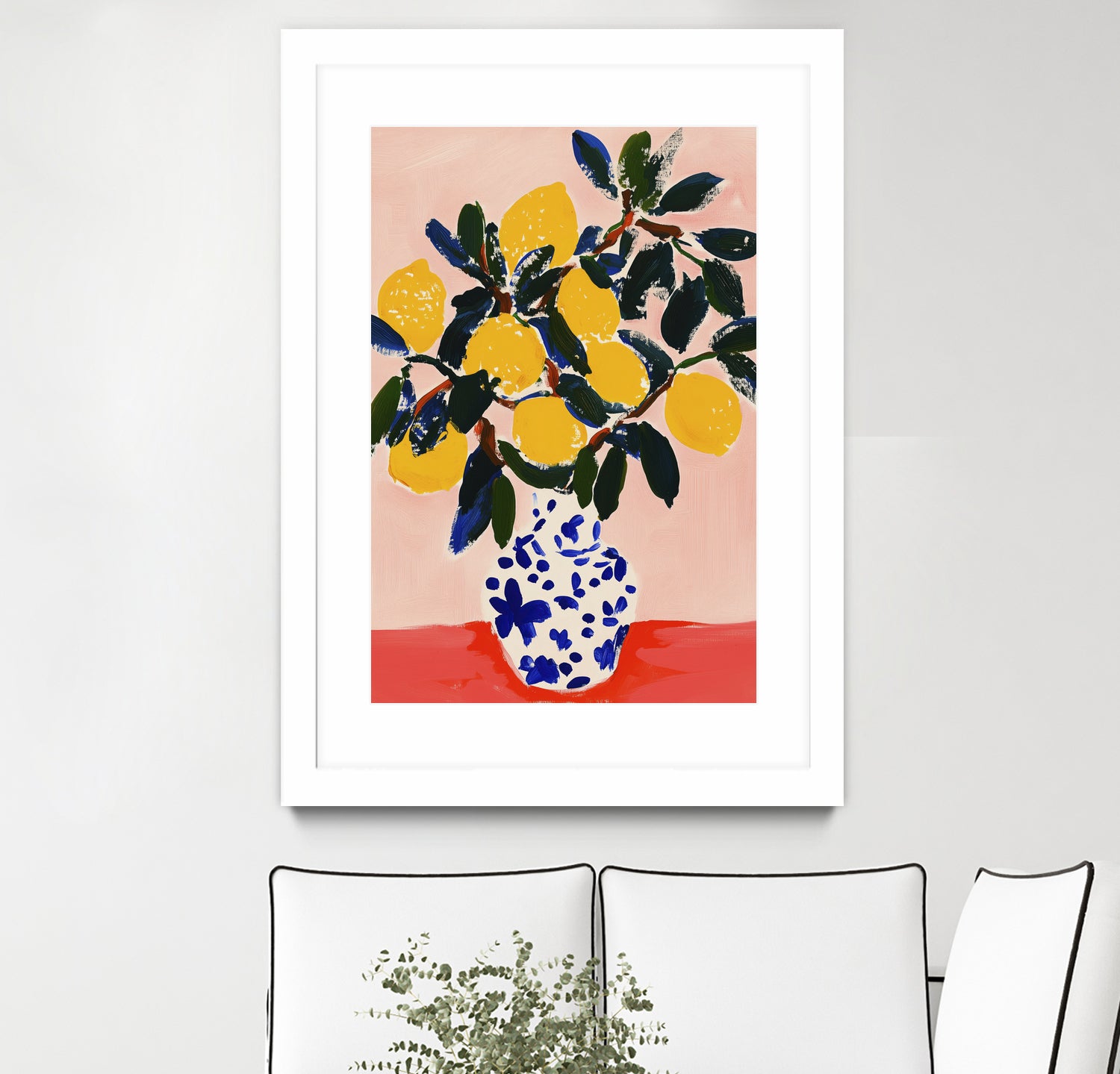 Lemon bouquet by Treechild on GIANT ART - painting flowers and plants painting