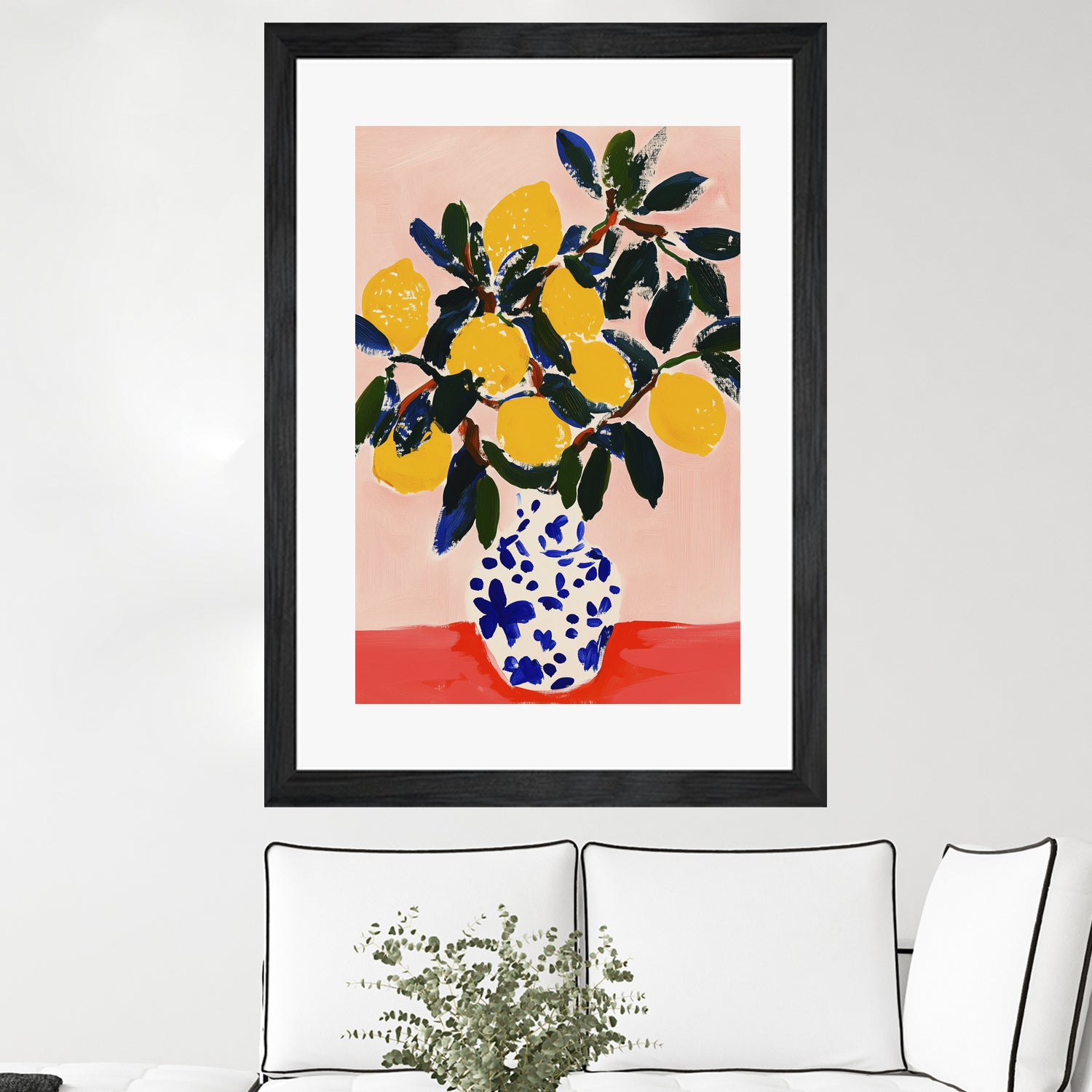 Lemon bouquet by Treechild on GIANT ART - painting flowers and plants painting