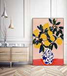 Lemon bouquet by Treechild on GIANT ART - painting flowers and plants painting