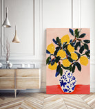 Lemon bouquet by Treechild on GIANT ART - painting flowers and plants painting