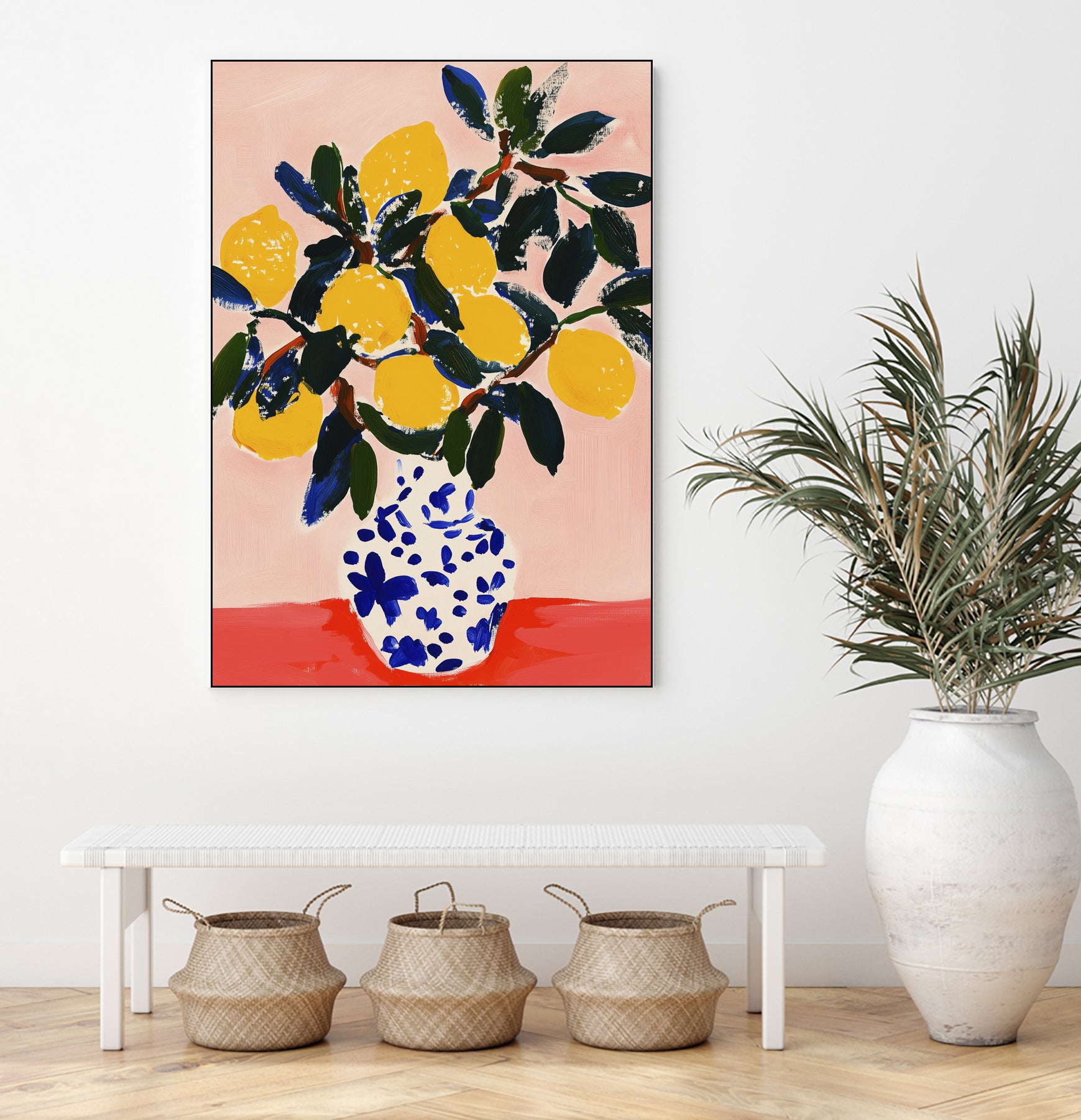 Lemon bouquet by Treechild on GIANT ART - painting flowers and plants painting