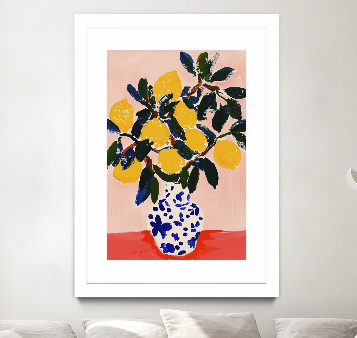 Lemon bouquet by Treechild on GIANT ART - painting flowers and plants painting