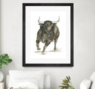 Charging Bull Power by Isabelle Brent on GIANT ART - 4885 illustration