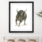 Charging Bull Power by Isabelle Brent on GIANT ART - 4885 illustration