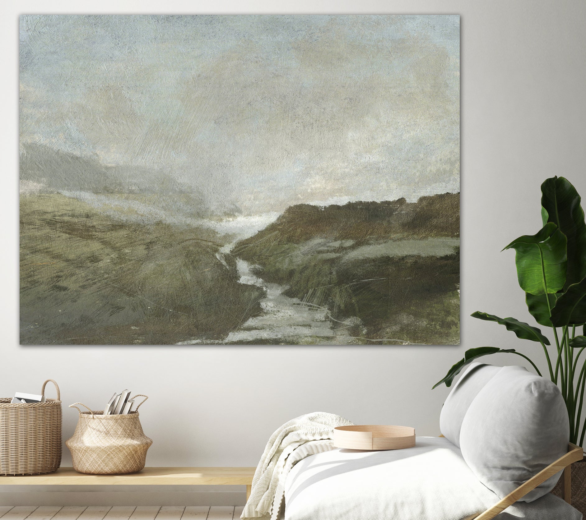 Highland Brook by Dan Hobday on GIANT ART - nature and landscapes painting
