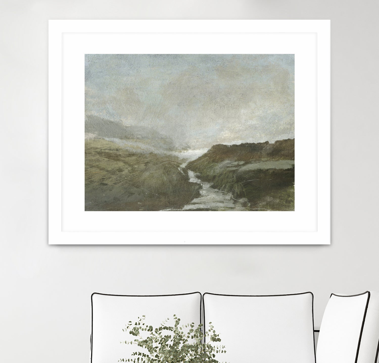 Highland Brook by Dan Hobday on GIANT ART - nature and landscapes painting