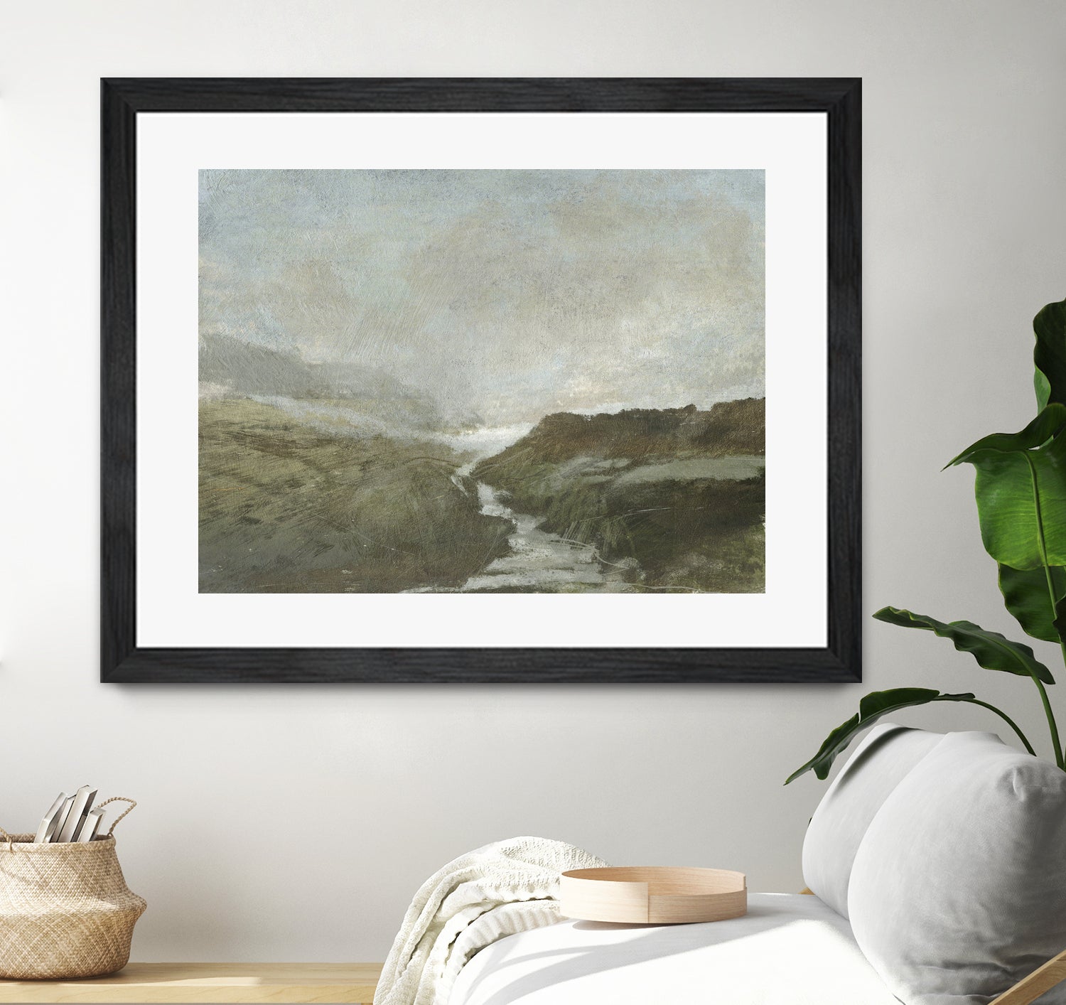 Highland Brook by Dan Hobday on GIANT ART - nature and landscapes painting