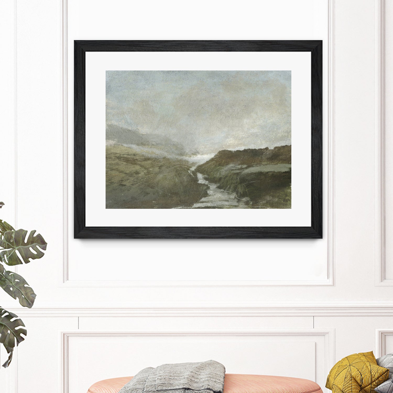Highland Brook by Dan Hobday on GIANT ART - nature and landscapes painting