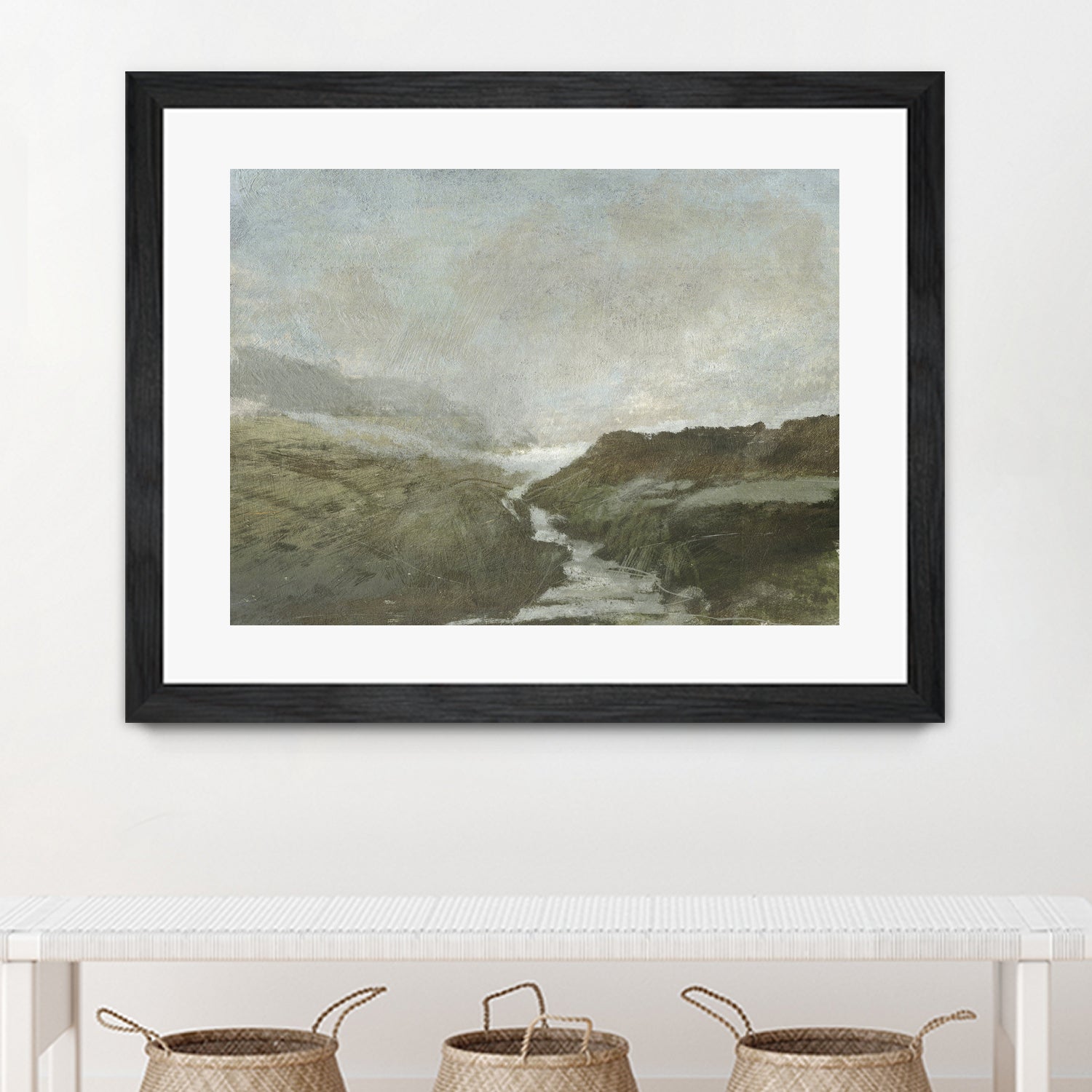 Highland Brook by Dan Hobday on GIANT ART - nature and landscapes painting
