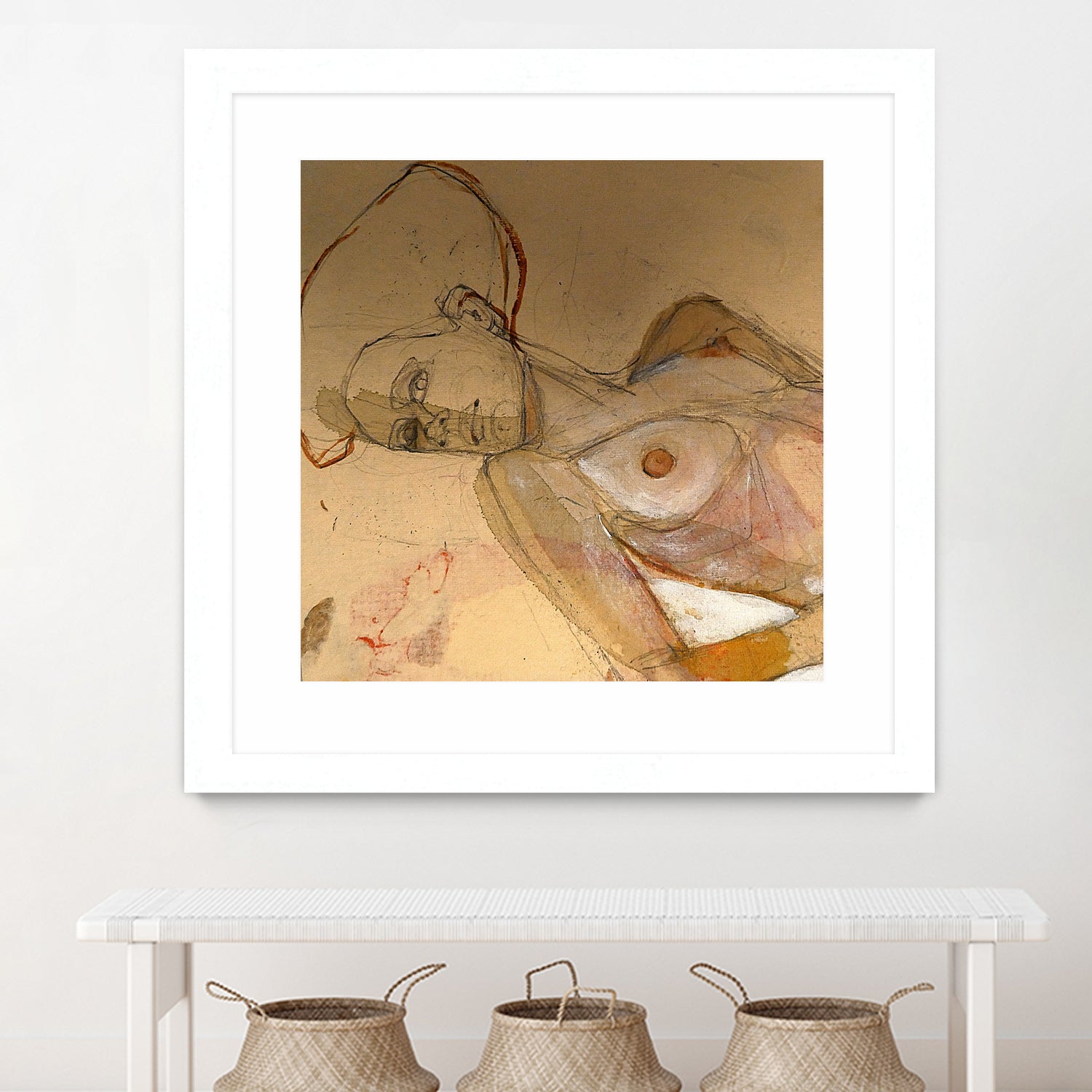 Egon Schiele Tribute by Doris Schmitz on GIANT ART - 3393 illustration