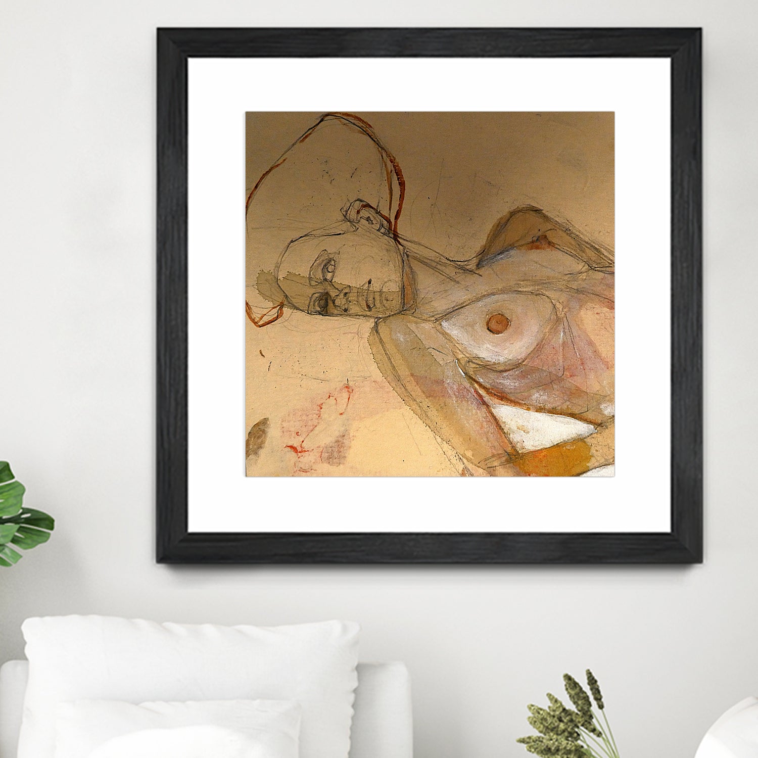 Egon Schiele Tribute by Doris Schmitz on GIANT ART - 3393 illustration