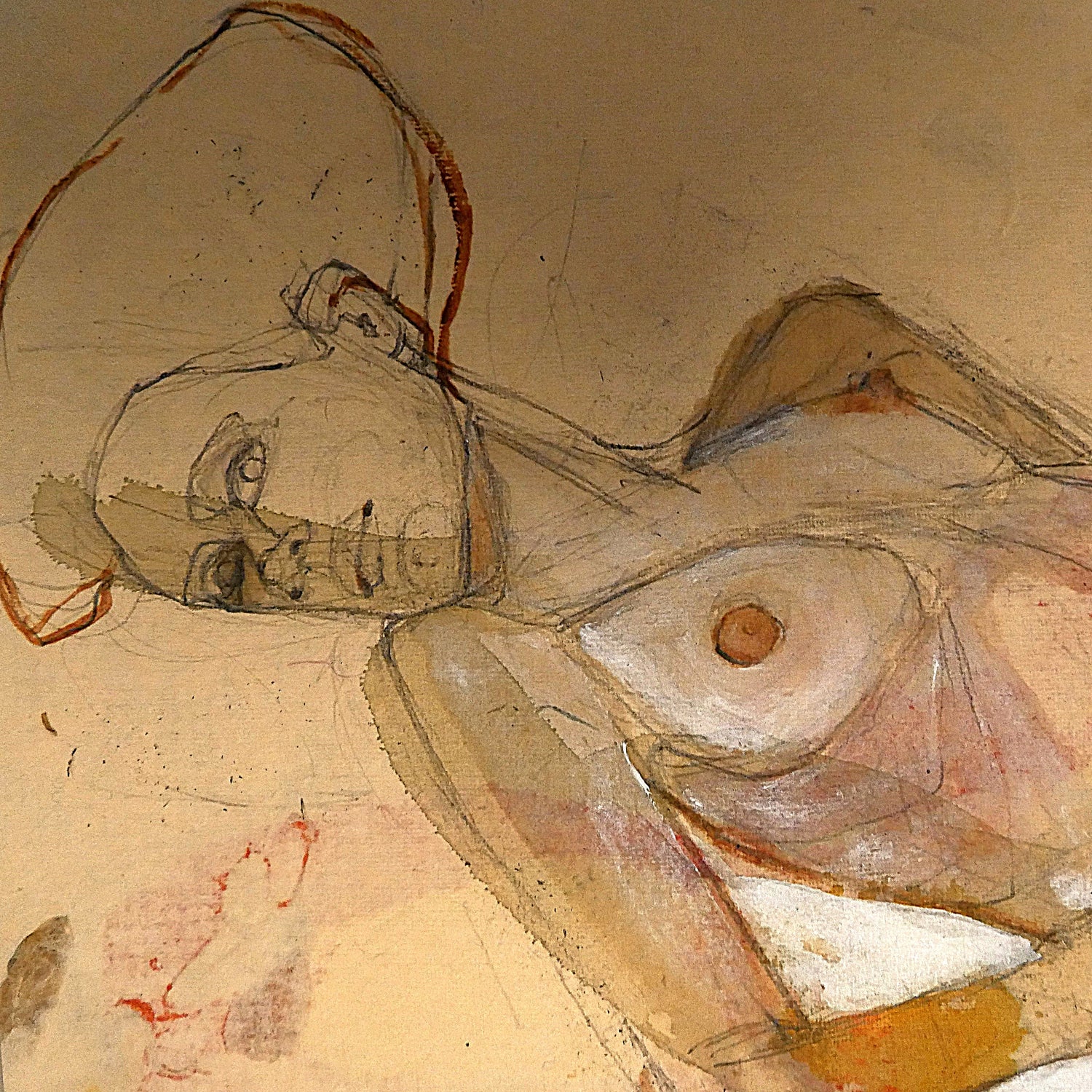 Egon Schiele Tribute by Doris Schmitz on GIANT ART - 3393 illustration