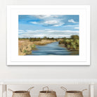 River of Reeds, Botswana by Jenna Alheit on GIANT ART - green landscape 