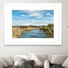 River of Reeds, Botswana by Jenna Alheit on GIANT ART - green landscape 