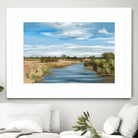 River of Reeds, Botswana by Jenna Alheit on GIANT ART - green landscape 