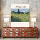 Green Wheat Field With Cypress (1889) Van Gogh by Vincent Van Gogh on GIANT ART - landscape tree