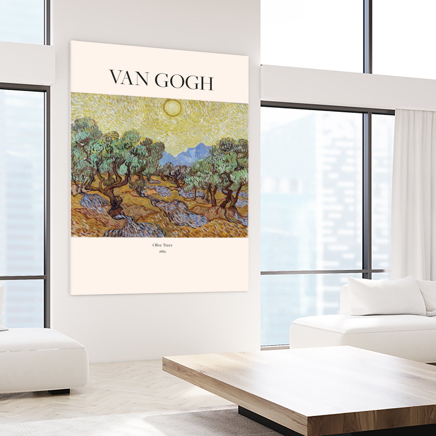 Olive Trees (1889) - Art Print by Vincent Van Gogh | GIANT ART