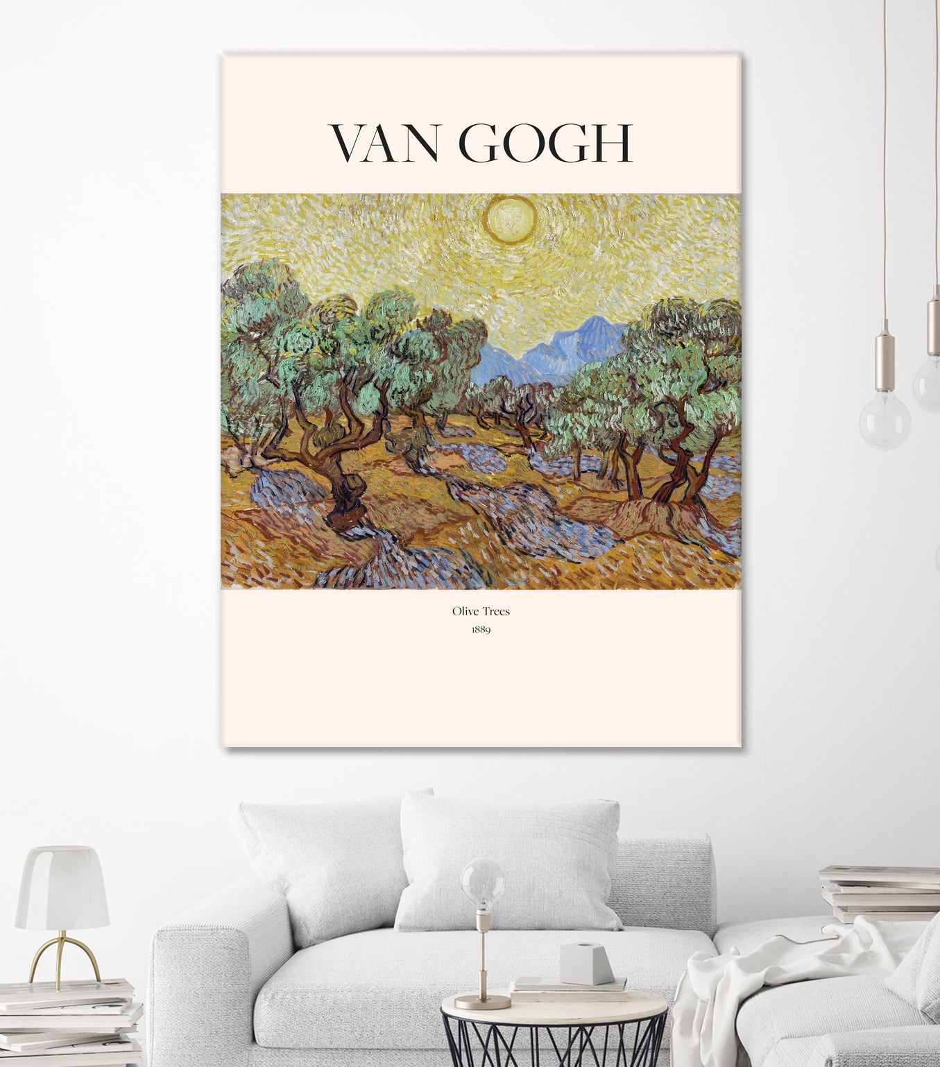 Olive Trees (1889) - Art Print by Vincent Van Gogh | GIANT ART