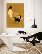 Cat Mum by Bea Muller on GIANT ART - figurative cat