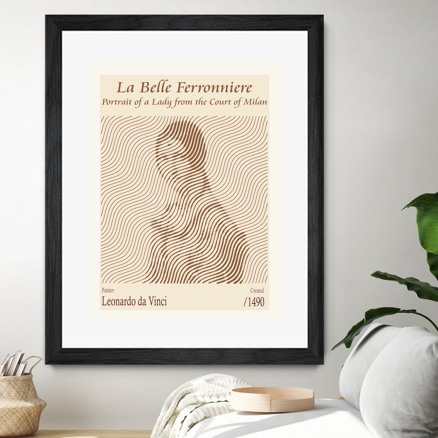 Wave Portrait by Doa Project on GIANT ART - 3000 illustration