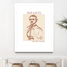 Vintage Poe Portrait by Doa Project on GIANT ART - 3000 illustration
