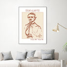 Vintage Poe Portrait by Doa Project on GIANT ART - 3000 illustration