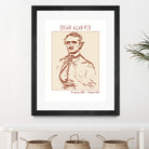 Vintage Poe Portrait by Doa Project on GIANT ART - 3000 illustration