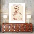 Vintage Poe Portrait by Doa Project on GIANT ART - 3000 illustration