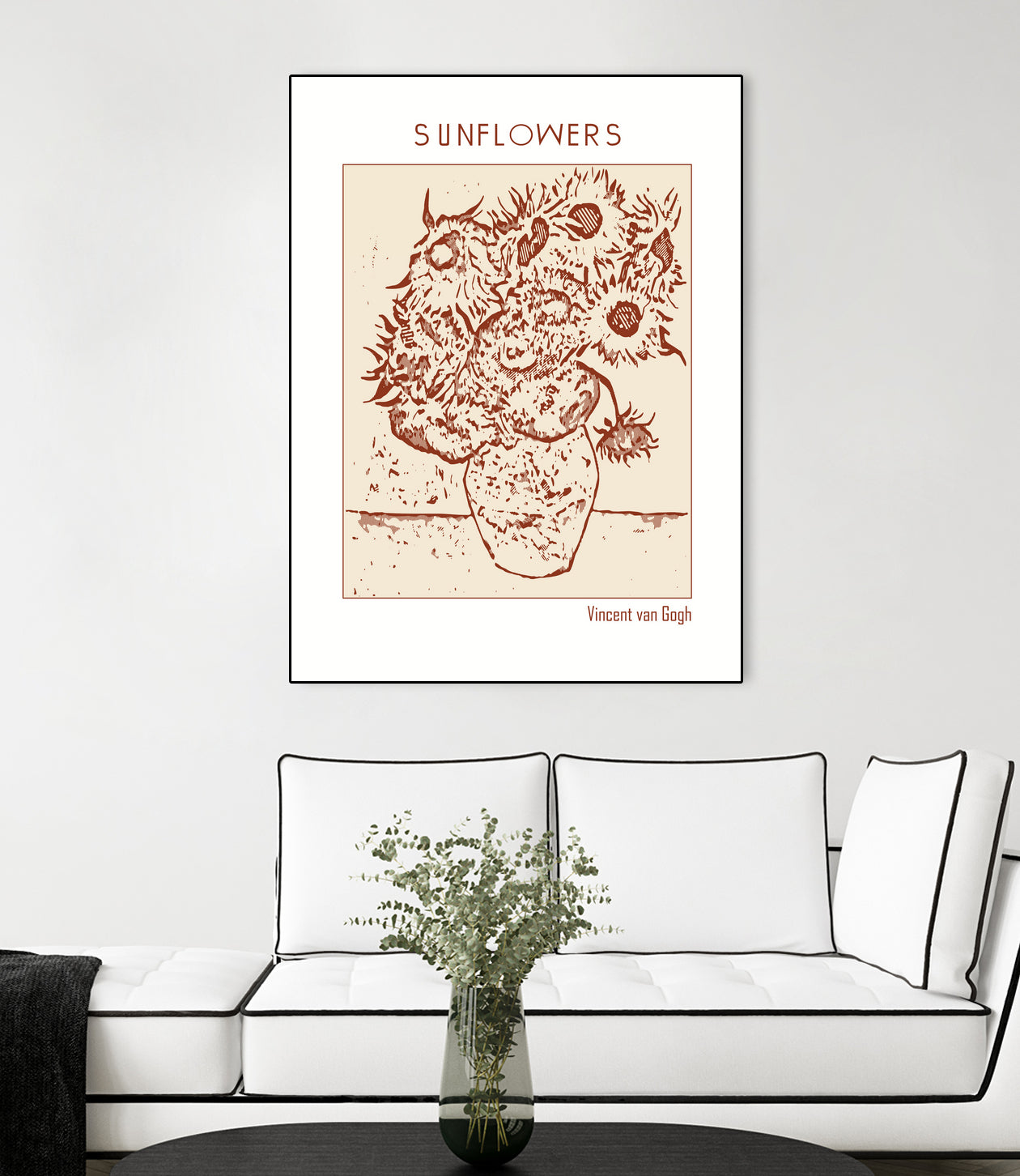 Golden Blooms by Doa Project on GIANT ART - 3000 illustration