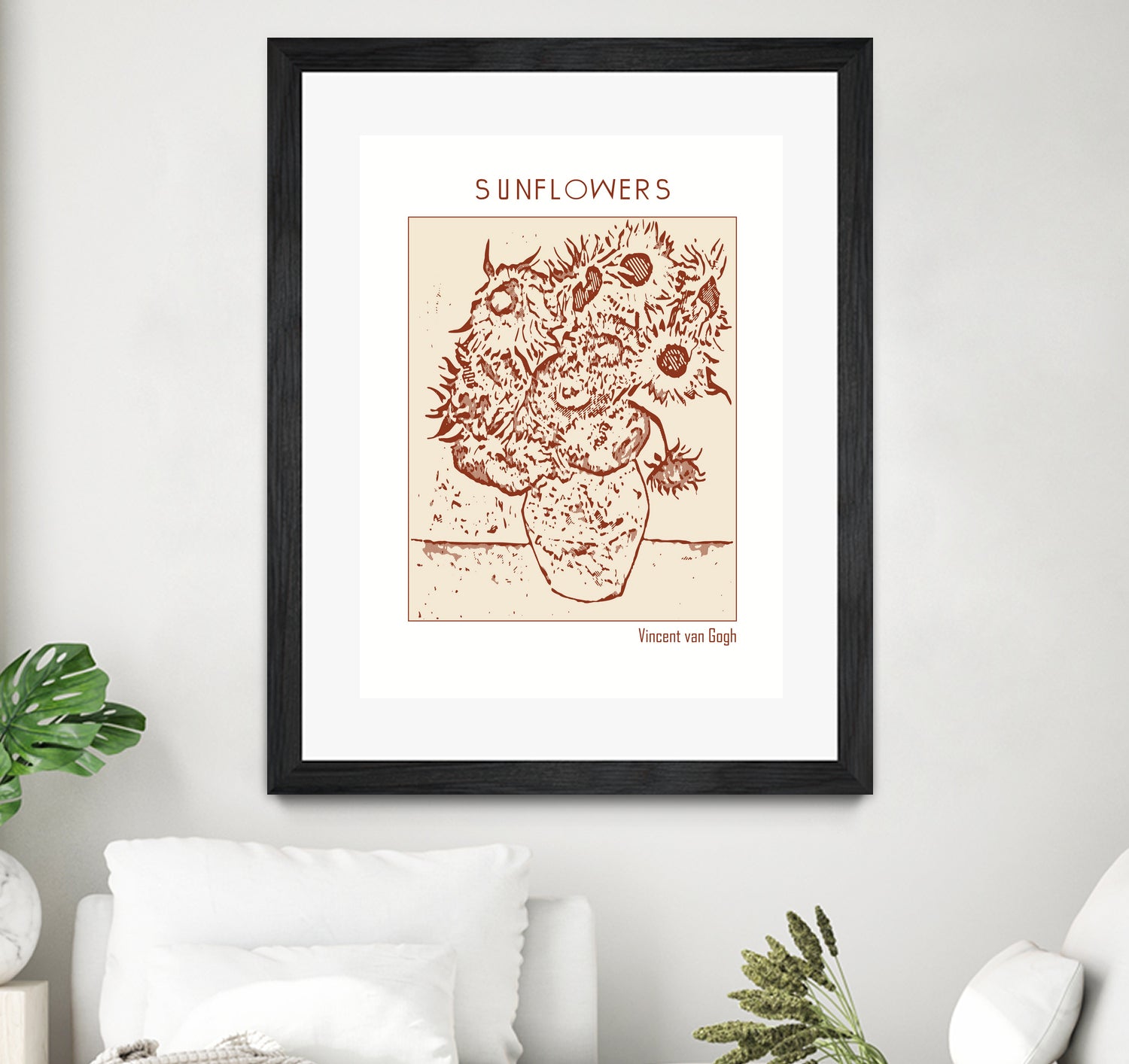 Golden Blooms by Doa Project on GIANT ART - 3000 illustration