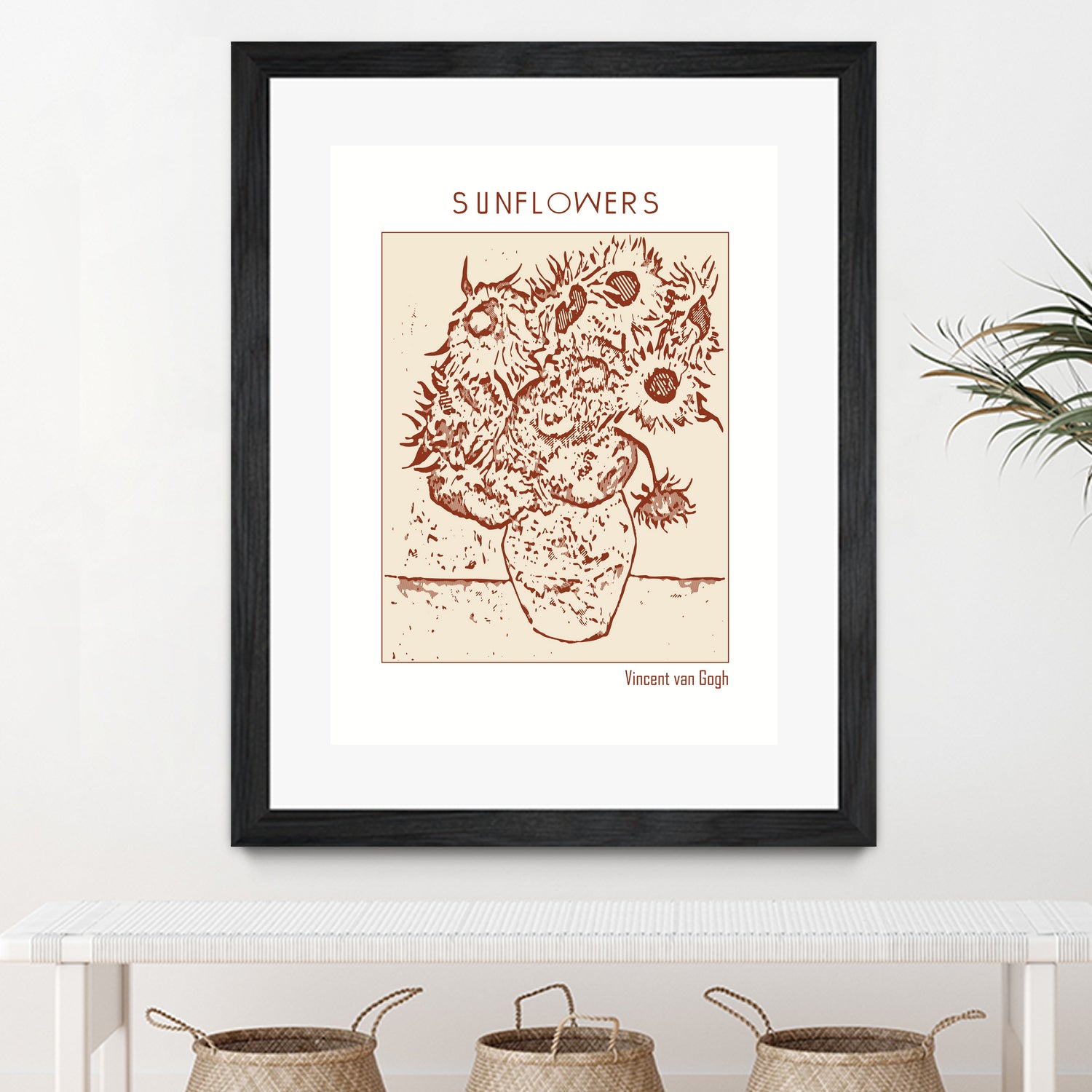 Golden Blooms by Doa Project on GIANT ART - 3000 illustration