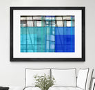 Living By The Ocean 1 by Cartissi on GIANT ART - blue abstract