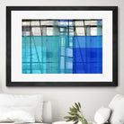 Living By The Ocean 1 by Cartissi on GIANT ART - blue abstract