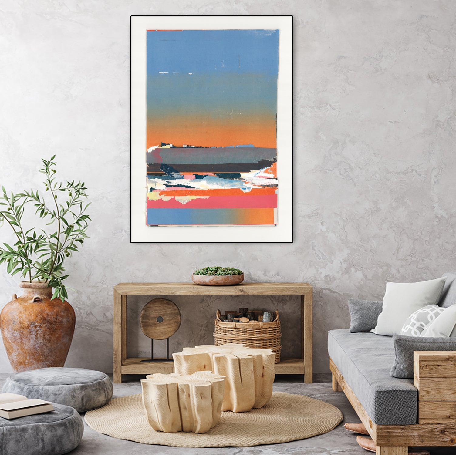 Ocean of Colour by Angus vasili on GIANT ART - abstract 