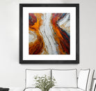 Fiery Orange And Red Hues by Alpenglow Workshop on GIANT ART - abstract abstract art
