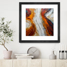 Fiery Orange And Red Hues by Alpenglow Workshop on GIANT ART - abstract abstract art