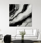 Monochrome Waves by Alpenglow Workshop on GIANT ART - 12000 illustration