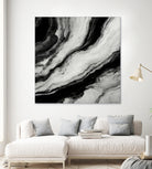 Monochrome Waves by Alpenglow Workshop on GIANT ART - 12000 illustration