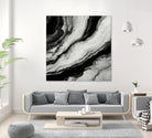 Monochrome Waves by Alpenglow Workshop on GIANT ART - 12000 illustration