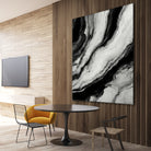 Monochrome Waves by Alpenglow Workshop on GIANT ART - 12000 illustration