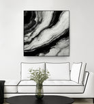 Monochrome Waves by Alpenglow Workshop on GIANT ART - 12000 illustration